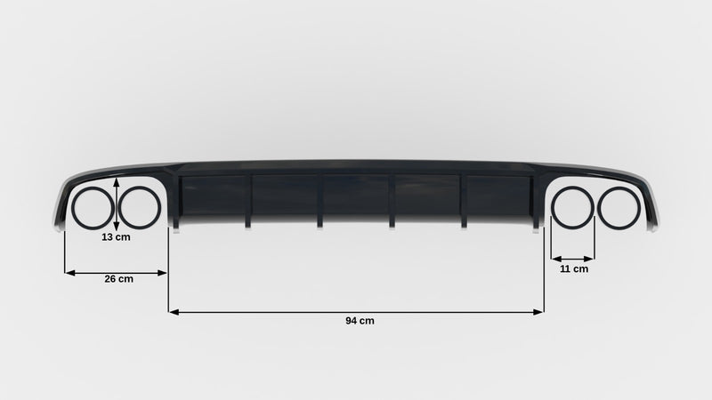 Maxton Design Heckansatz Audi S7 C7
