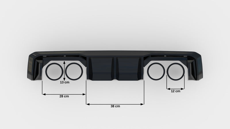 Maxton Design Heckansatz BMW M3 Sedan / Touring G80 / G81