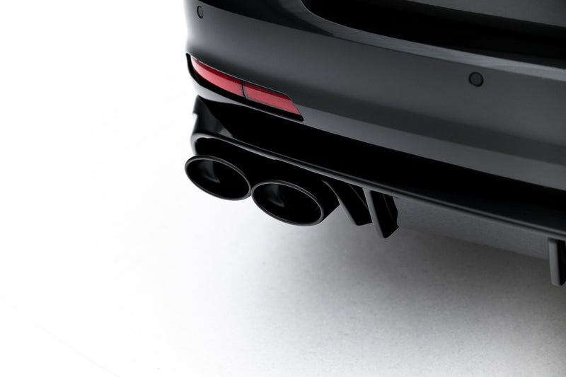 Maxton Design Rear Valance + Exhaust Dummy Audi A6 Sedan / Avant C8 / C8 Facelift