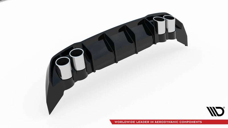 Maxton Design Rear Spoiler + Exhaust Tip Sport Exhaust Dummy Seat Leon FR Hatchback Mk4