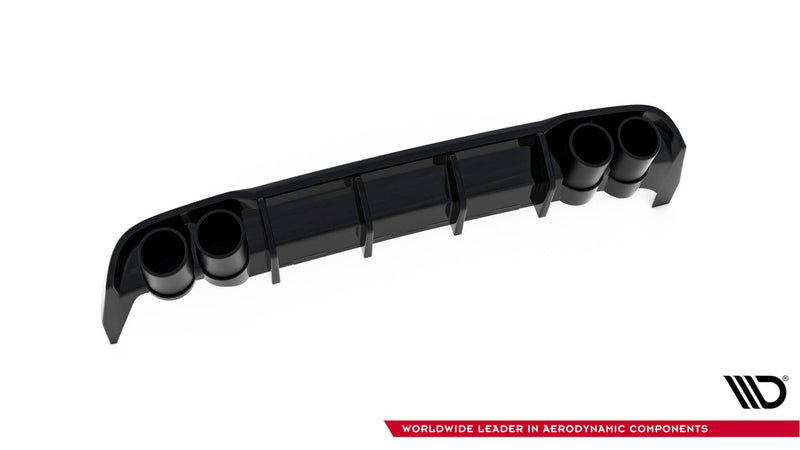 Maxton Design Rear Spoiler + Exhaust Tip Sport Exhaust Dummy Seat Leon ST FR Mk4