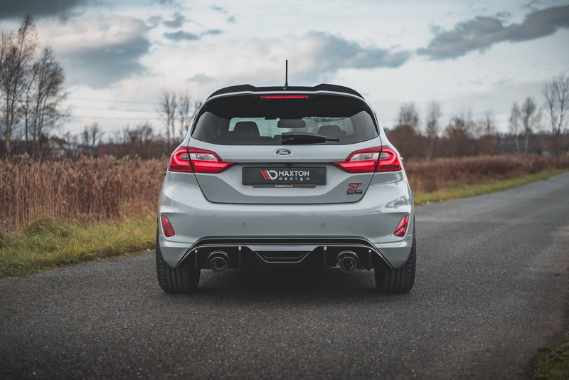 Maxton Design Rear Diffuser + Milltek Sport Exhaust Extension Ford Fiesta ST Mk8