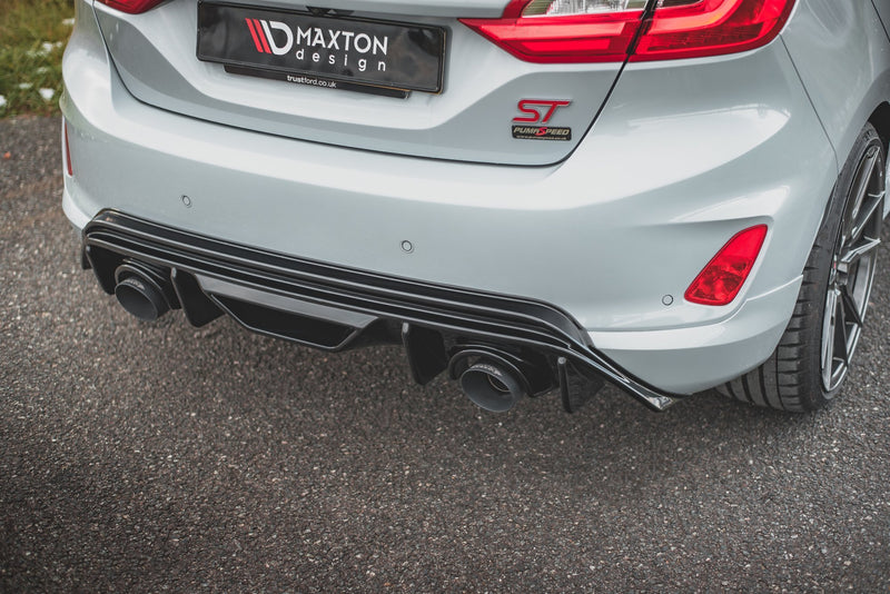 Maxton Design Rear Diffuser + Milltek Sport Exhaust Ford Fiesta ST Mk8