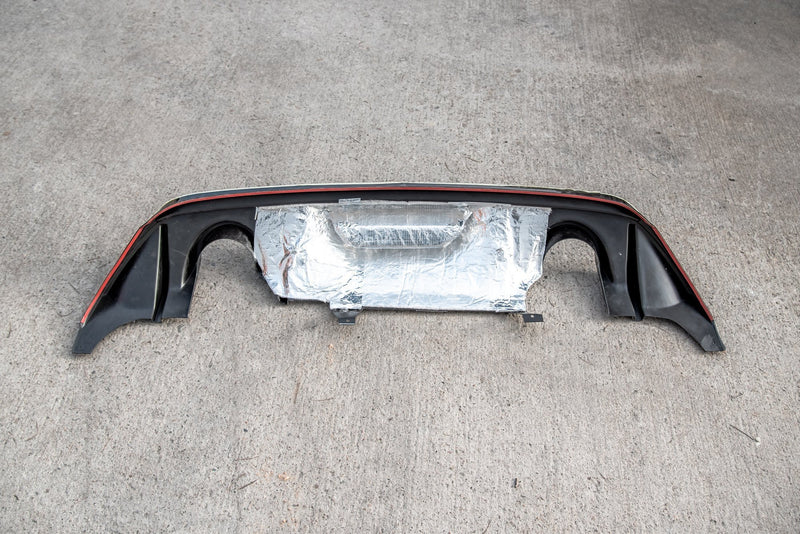 Maxton Design Rear Diffuser + Milltek Sport Exhaust Ford Fiesta ST Mk8