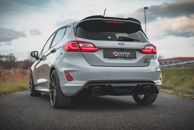 Maxton Design Rear Diffuser + Milltek Sport Exhaust Ford Fiesta ST Mk8