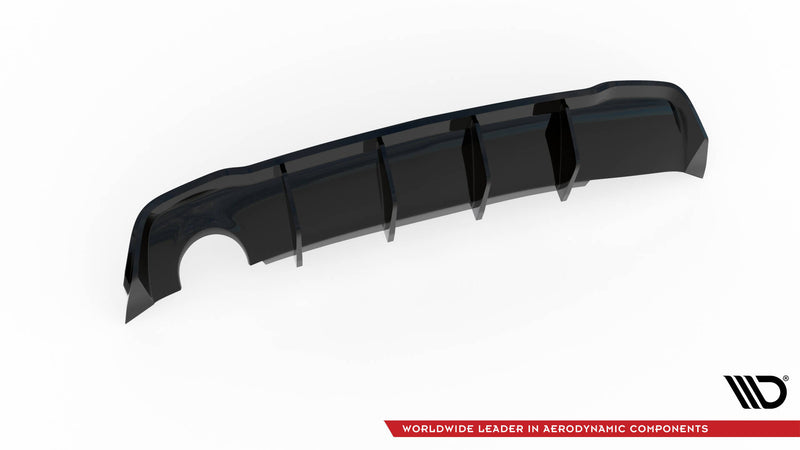 Maxton Design Heckansatz Opel Astra GTC OPC-Line J (Version mit einseitigem Einzelauspuff)