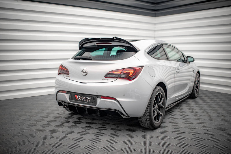 Maxton Design Heckansatz Opel Astra GTC OPC-Line J (Version mit einseitigem Einzelauspuff)