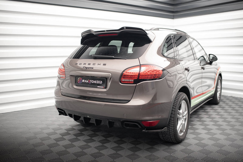 Maxton Design Heckansatz Porsche Cayenne Turbo / Standard Mk2