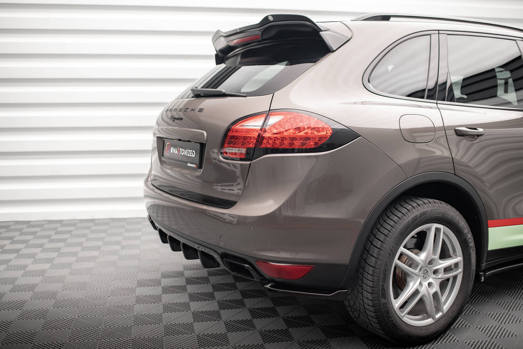 Maxton Design Heckansatz Porsche Cayenne Turbo / Standard Mk2