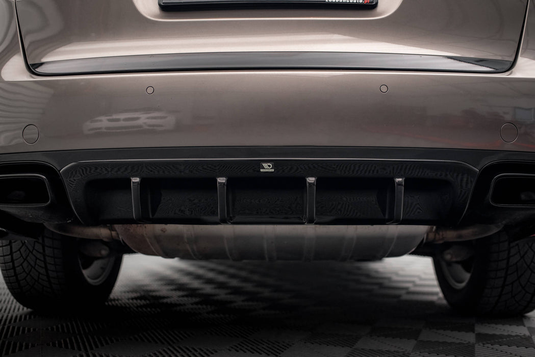Maxton Design Heckansatz Porsche Cayenne Turbo / Standard Mk2