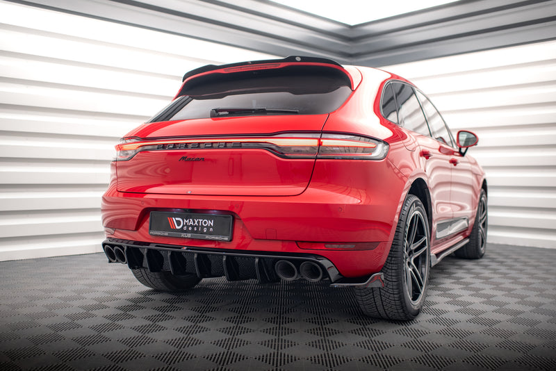 Maxton Design Heckansatz Porsche Macan GTS / Sport Design Mk1 Facelift