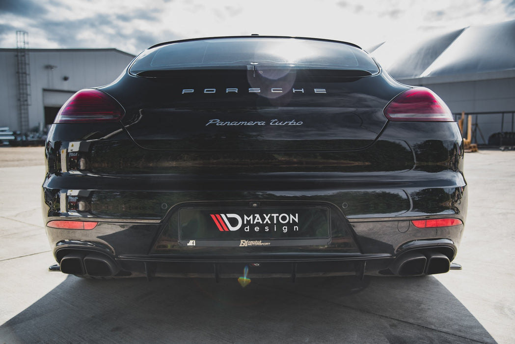 Maxton Design Heckansatz Porsche Panamera Turbo 970 Facelift