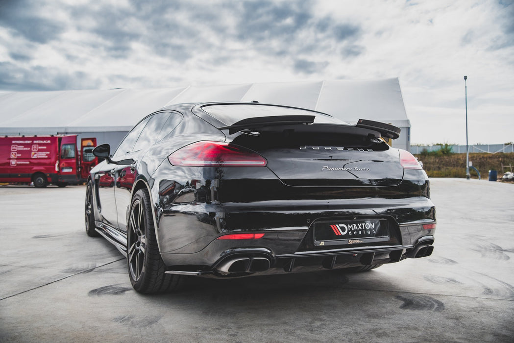 Maxton Design Heckansatz Porsche Panamera Turbo 970 Facelift