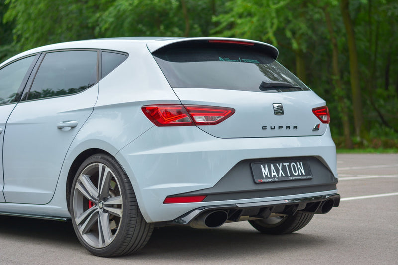 Maxton Design Heckansatz Seat Leon III Cupra