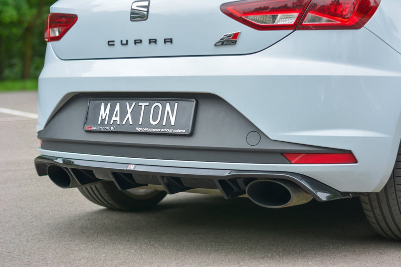Maxton Design Heckansatz Seat Leon III Cupra