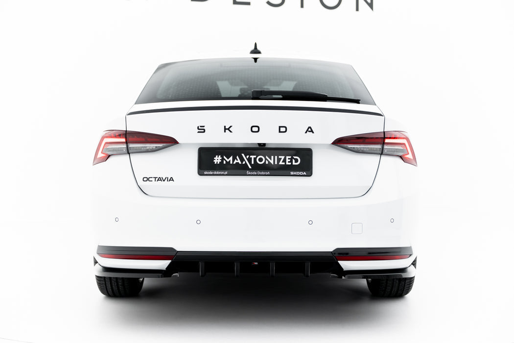 Maxton Design Heckansatz Skoda Octavia Sportline Liftback / Combi Mk4 Facelift