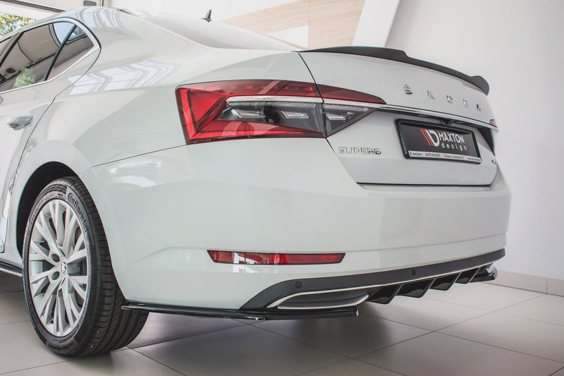 Maxton Design Heckansatz Skoda Superb Liftback / Combi Mk3 FL
