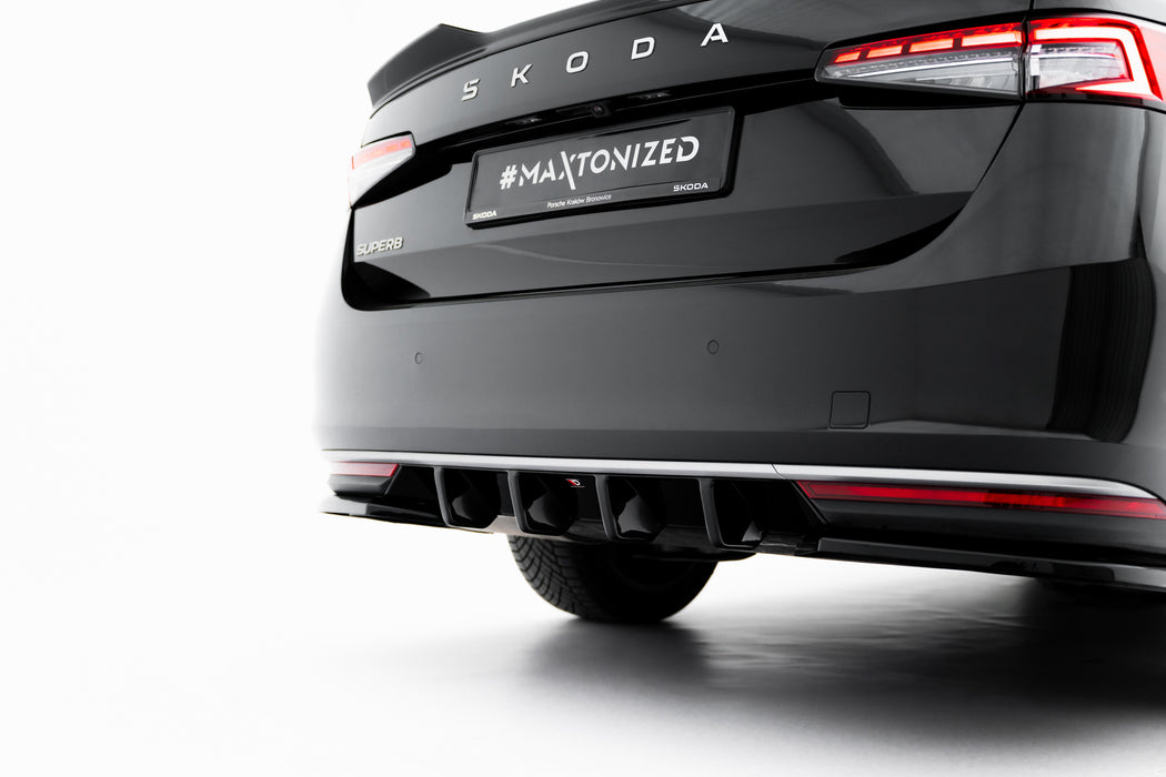 Maxton Design Heckansatz Skoda Superb Mk4