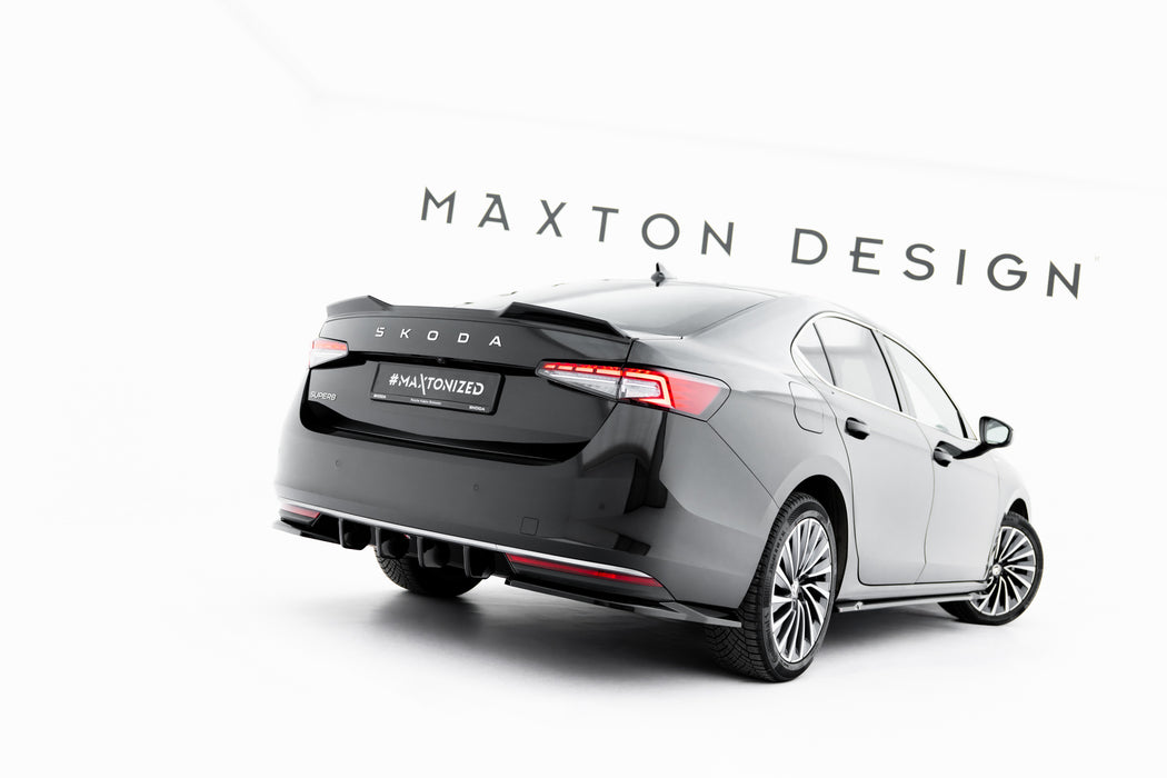 Maxton Design Heckansatz Skoda Superb Mk4