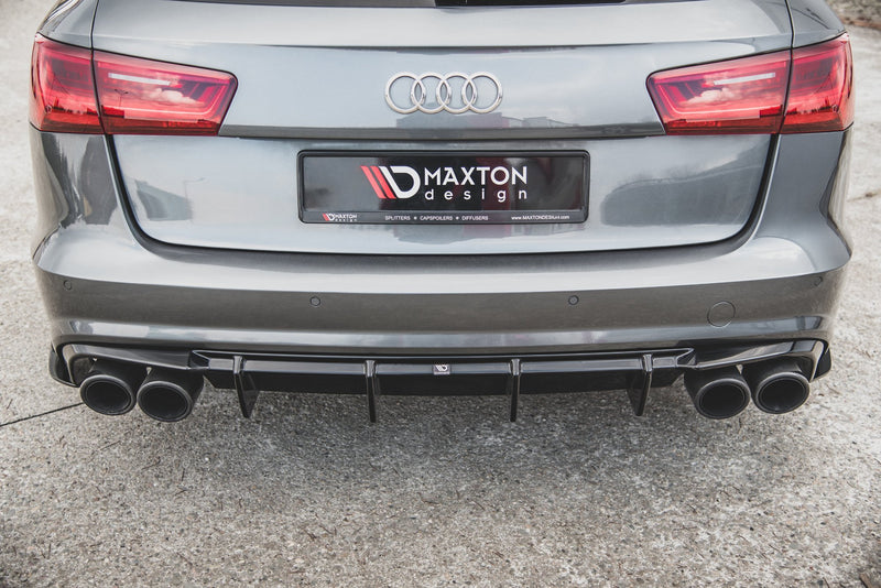 Maxton Design Rear Spoiler V.1 Audi S6 C7 Facelift