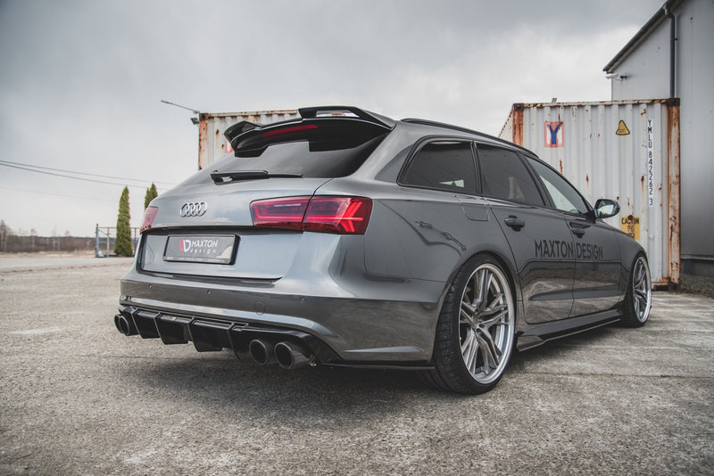 Maxton Design Rear Spoiler V.1 Audi S6 C7 Facelift