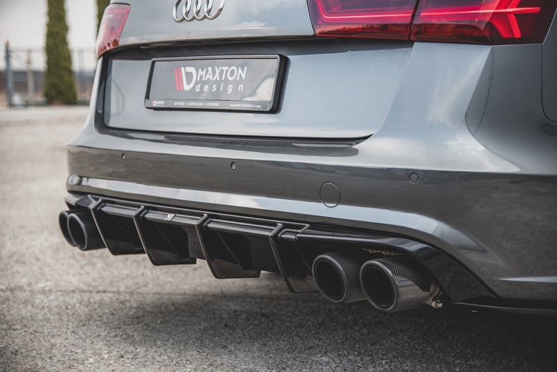 Maxton Design Rear Spoiler V.1 Audi S6 C7 Facelift