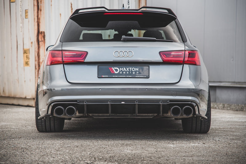 Maxton Design Rear Spoiler V.1 Audi S6 C7 Facelift