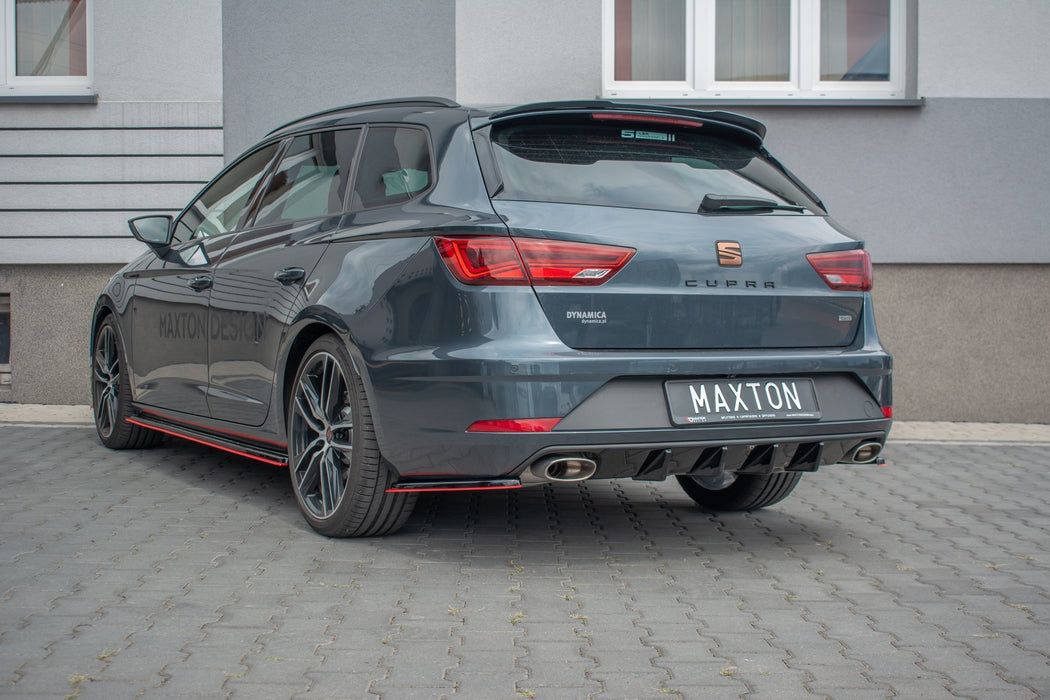 Maxton Design Heckansatz V.1 Seat Leon Cupra Mk3 FL Sportstourer
