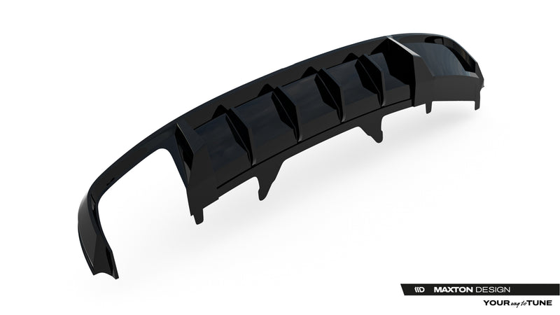 Maxton Design Rear Diffuser V.2 Audi A4 S-Line Sedan / Avant B9