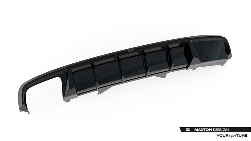 Maxton Design Rear Diffuser V.2 Audi A4 S-Line Sedan / Avant B9
