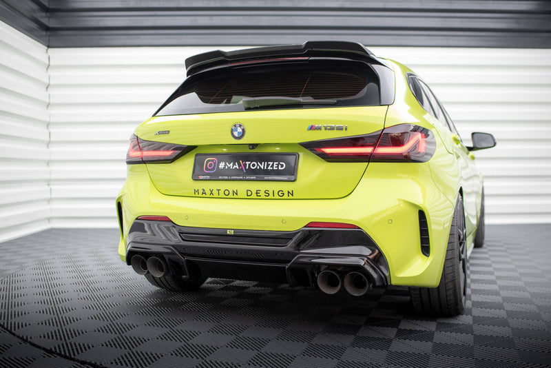 Maxton Design Rear Diffuser V.2 + Milltek Sport Exhaust Extension BMW 1 F40 M135i