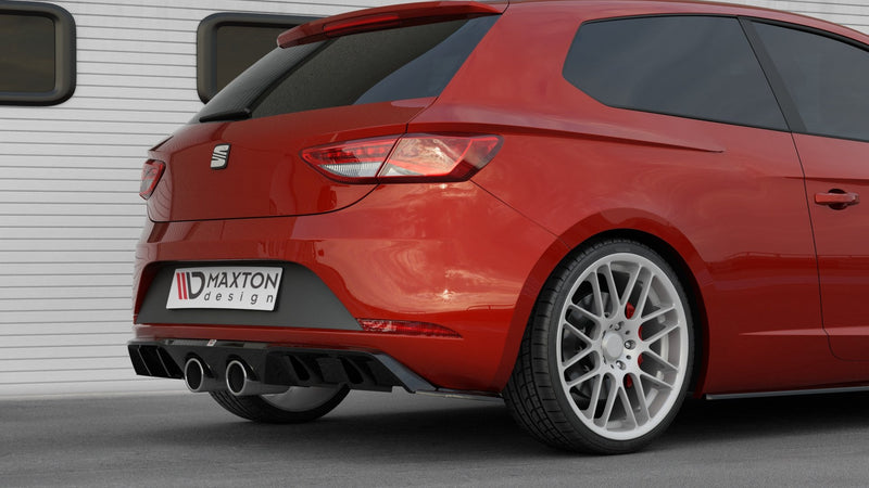 Maxton Design Heckansatz V.2 Seat Leon Cupra Mk3 FL Hatchback