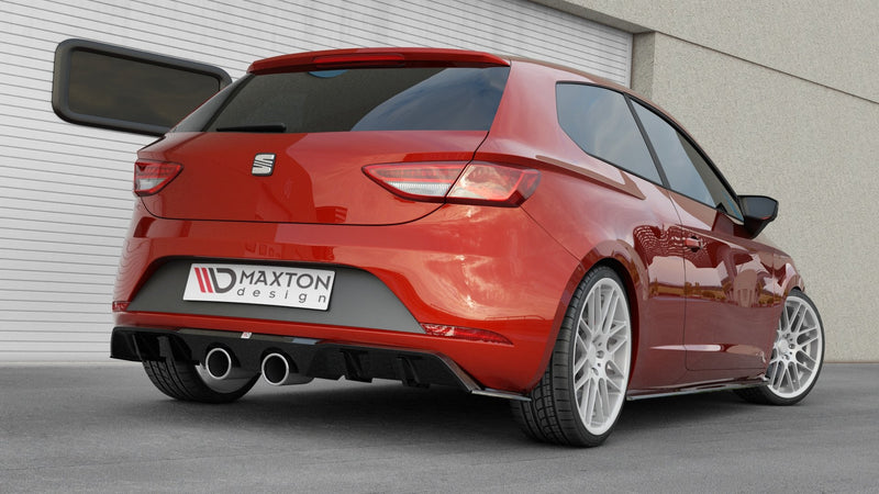 Maxton Design Heckansatz V.2 Seat Leon Cupra Mk3 FL Hatchback
