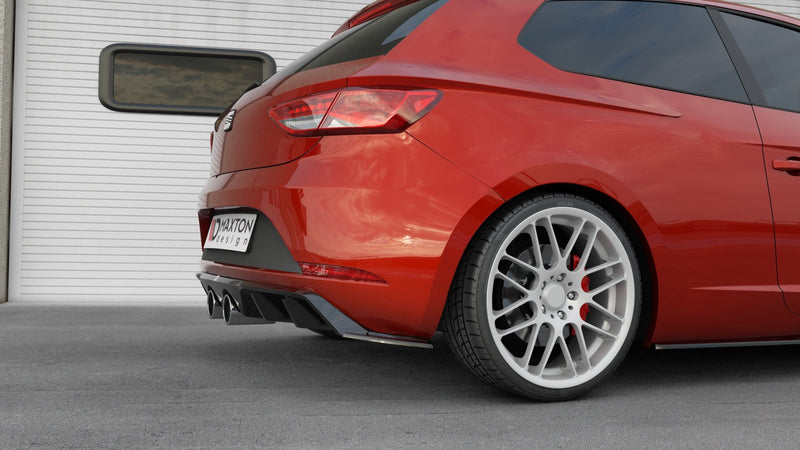 Maxton Design Heckansatz V.2 Seat Leon Cupra Mk3 FL Hatchback