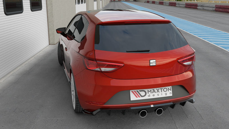 Maxton Design Heckansatz V.2 Seat Leon Cupra Mk3 FL Hatchback
