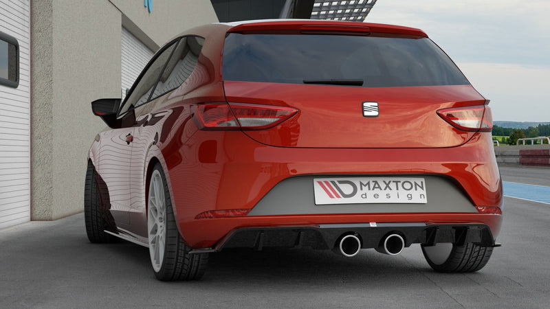 Maxton Design Heckansatz V.2 Seat Leon Cupra Mk3 FL Hatchback