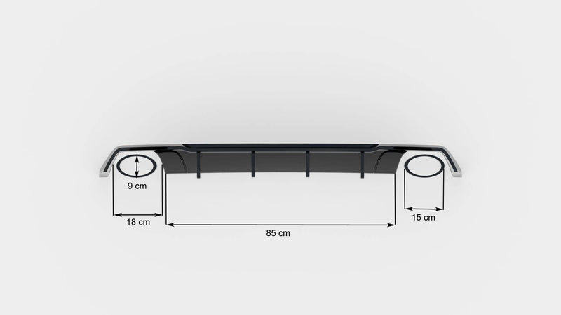 Maxton Design Heckansatz V.2 Seat Leon Cupra ST Mk3 FL