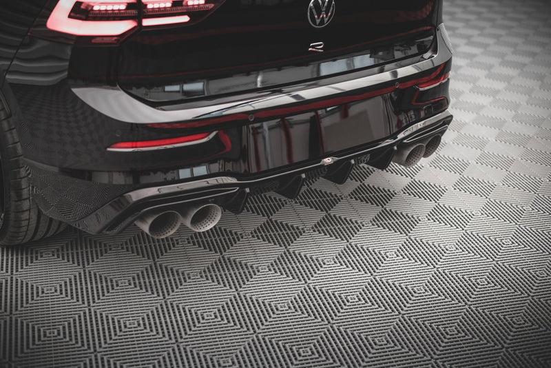 Maxton Design Heckansatz V.2 Volkswagen Golf R Mk8