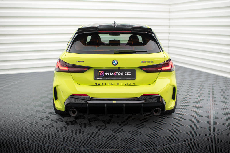 Maxton Design Heckansatz V.3 BMW 1 F40 M-Pack/ M135i / 128ti (Version mit Einzelauspuff auf zwei Seiten)