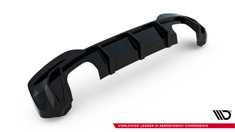 Maxton Design Heckansatz V.3 BMW 1 M-Pack / M140i F20 Facelift (Version mit Doppelauspuff auf beiden Seiten)