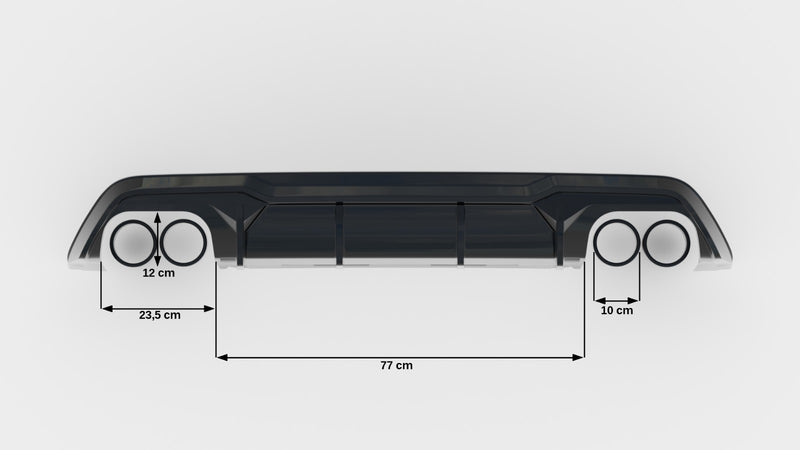 Maxton Design Heckansatz V.3 Cupra Formentor VZ  Mk1 / Mk1 Facelift