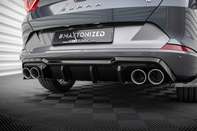 Maxton Design Rear Spoiler + Exhaust Tip Sport Exhaust Dummy Cupra Formentor Mk1