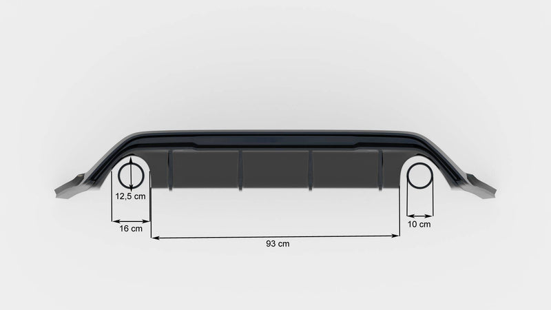 Maxton Design Heckansatz V.3 Ford Focus Hatchback ST Mk4