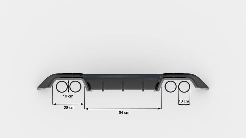 Maxton Design Rear Spoiler Volkswagen Golf R Mk7