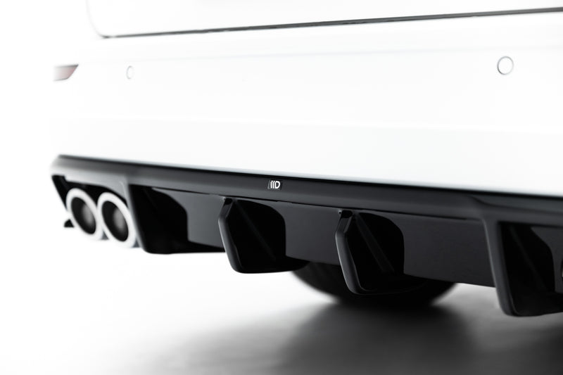 Maxton Design Rear Diffuser Volkswagen Golf R Variant Mk8 / Mk8 Facelift