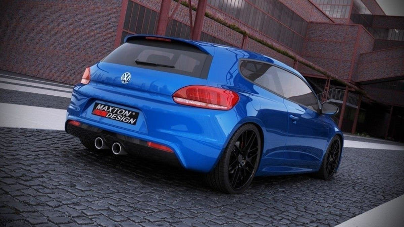 Maxton Design rear apron for VW Scirocco III R with 2 exhaust outlets