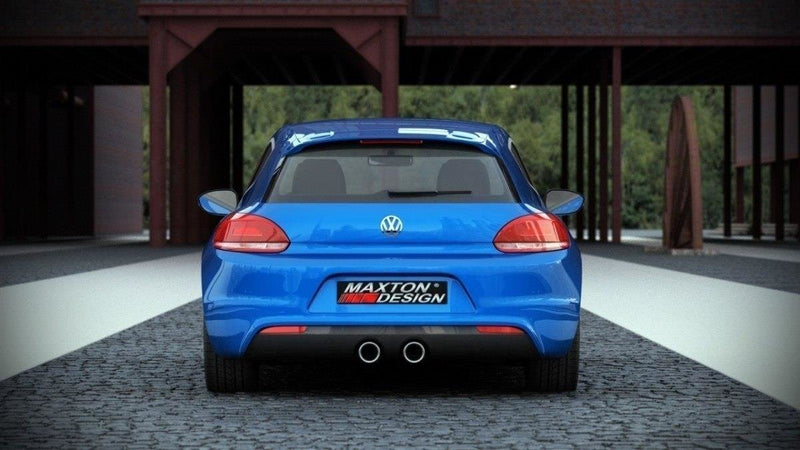 Maxton Design rear apron for VW Scirocco III R with 2 exhaust outlets