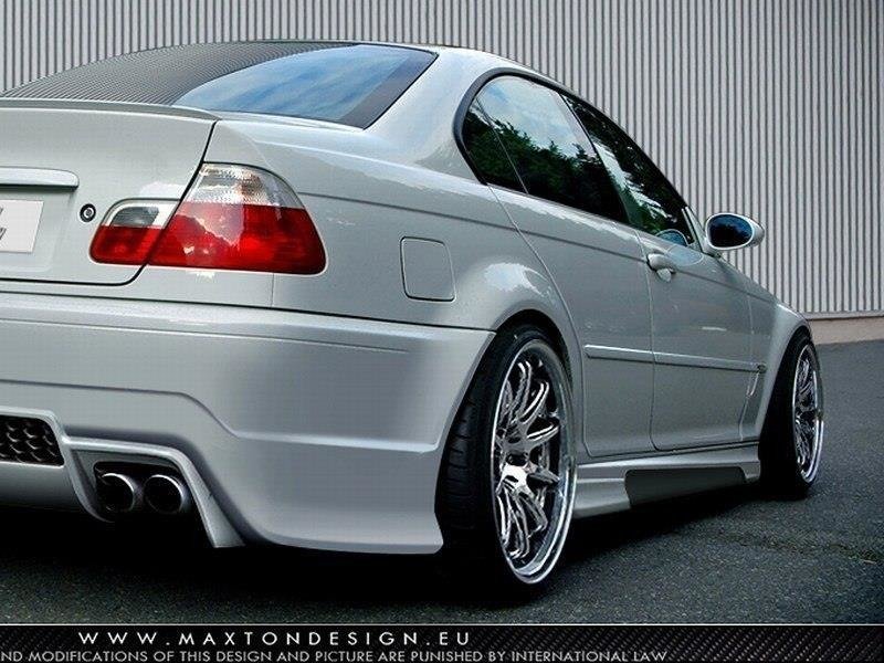 Maxton Design SEITENSCHWELLER BMW 3 E46 - 4 TÜRER LIMOUSINE < GENERATION V >