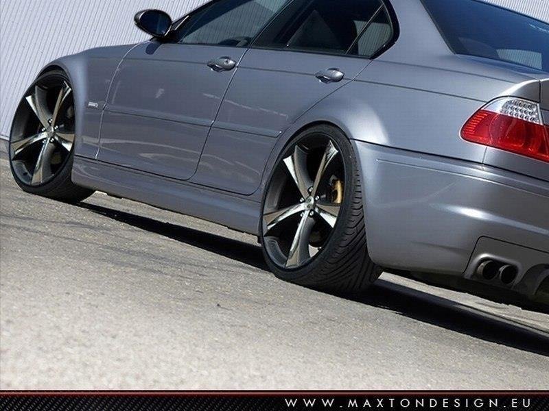 Maxton Design SEITENSCHWELLER BMW 3 E46 - 4 TÜRER LIMOUSINE < M3 LOOK >