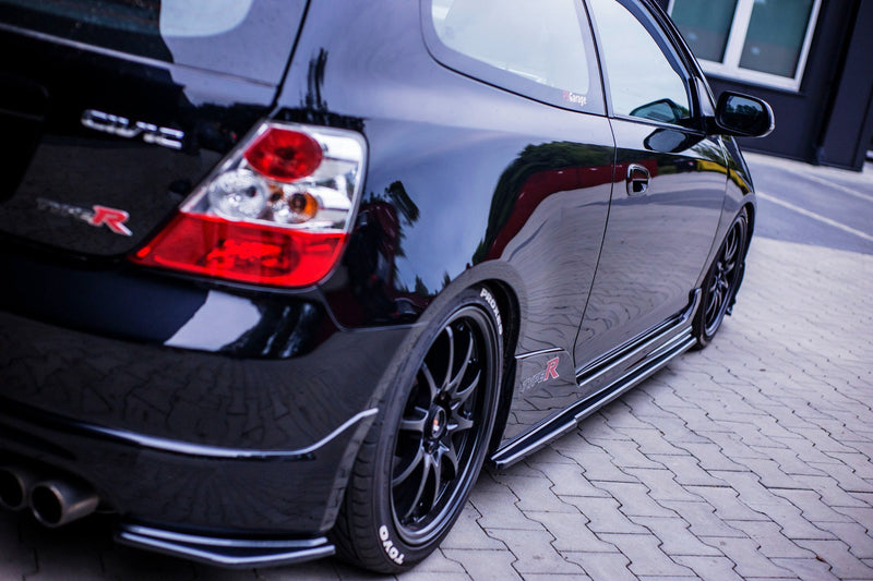 Maxton Design Side Skirt Diffuser for Honda Civic EP3 (MK7) Type-R/S Facelift